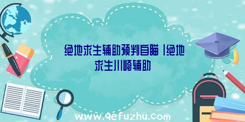 「绝地求生辅助预判自瞄」|绝地求生川崎辅助